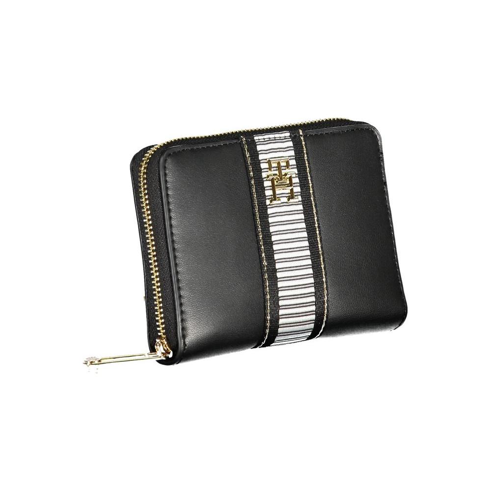Tommy Hilfiger Black Polyethylene Wallet Tommy Hilfiger Dark Slate Gray