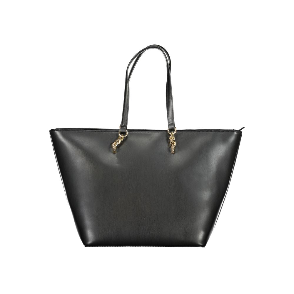 Tommy Hilfiger Black Polyethylene Handbag Tommy Hilfiger Dark Slate Gray