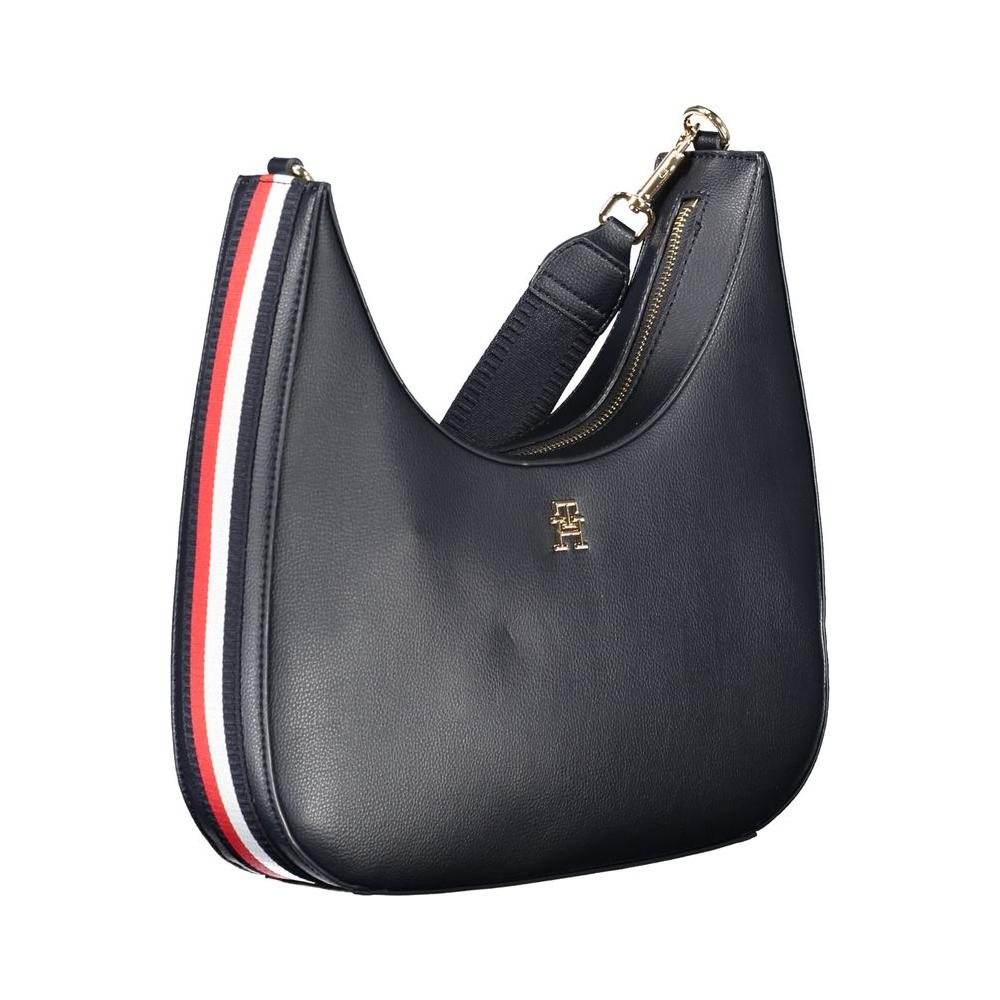 Tommy Hilfiger Blue Polyester Handbag Tommy Hilfiger Dark Slate Gray