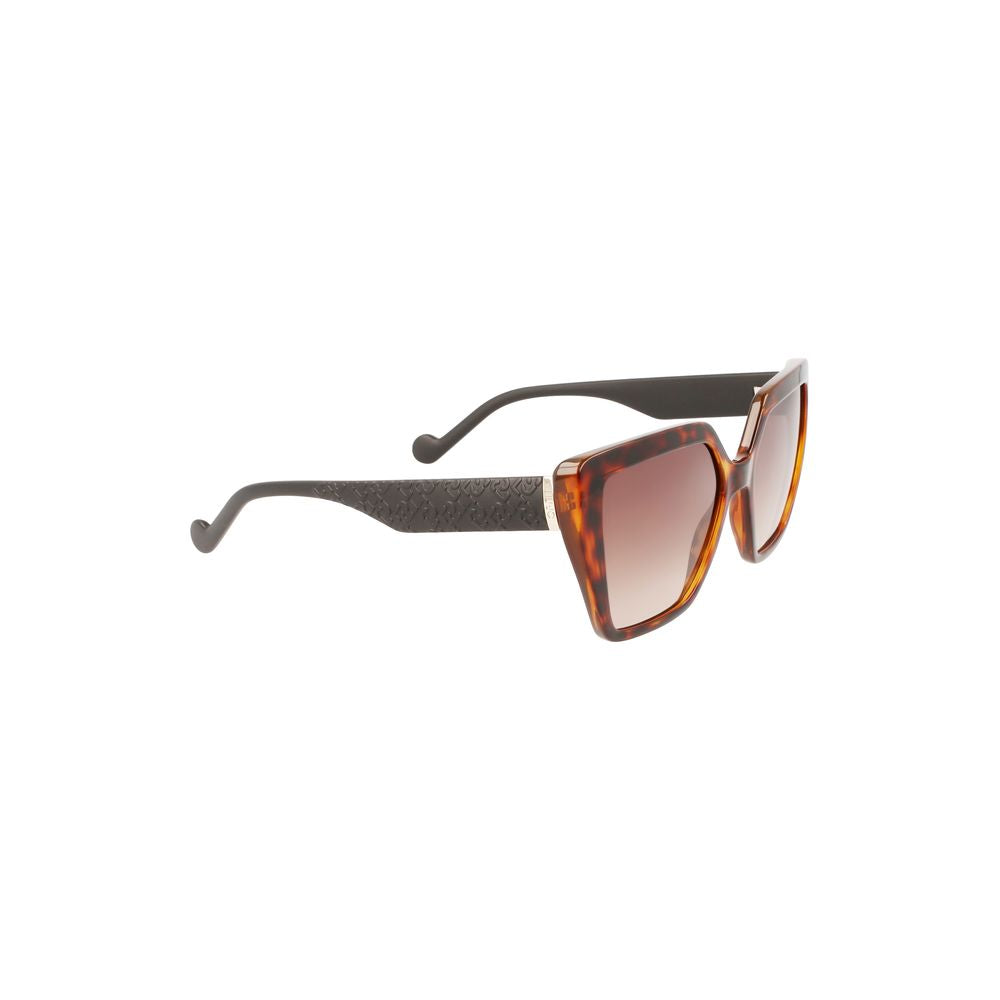 Liu Jo Brown Bio-Injected Women Sunglass Liu Jo Dim Gray