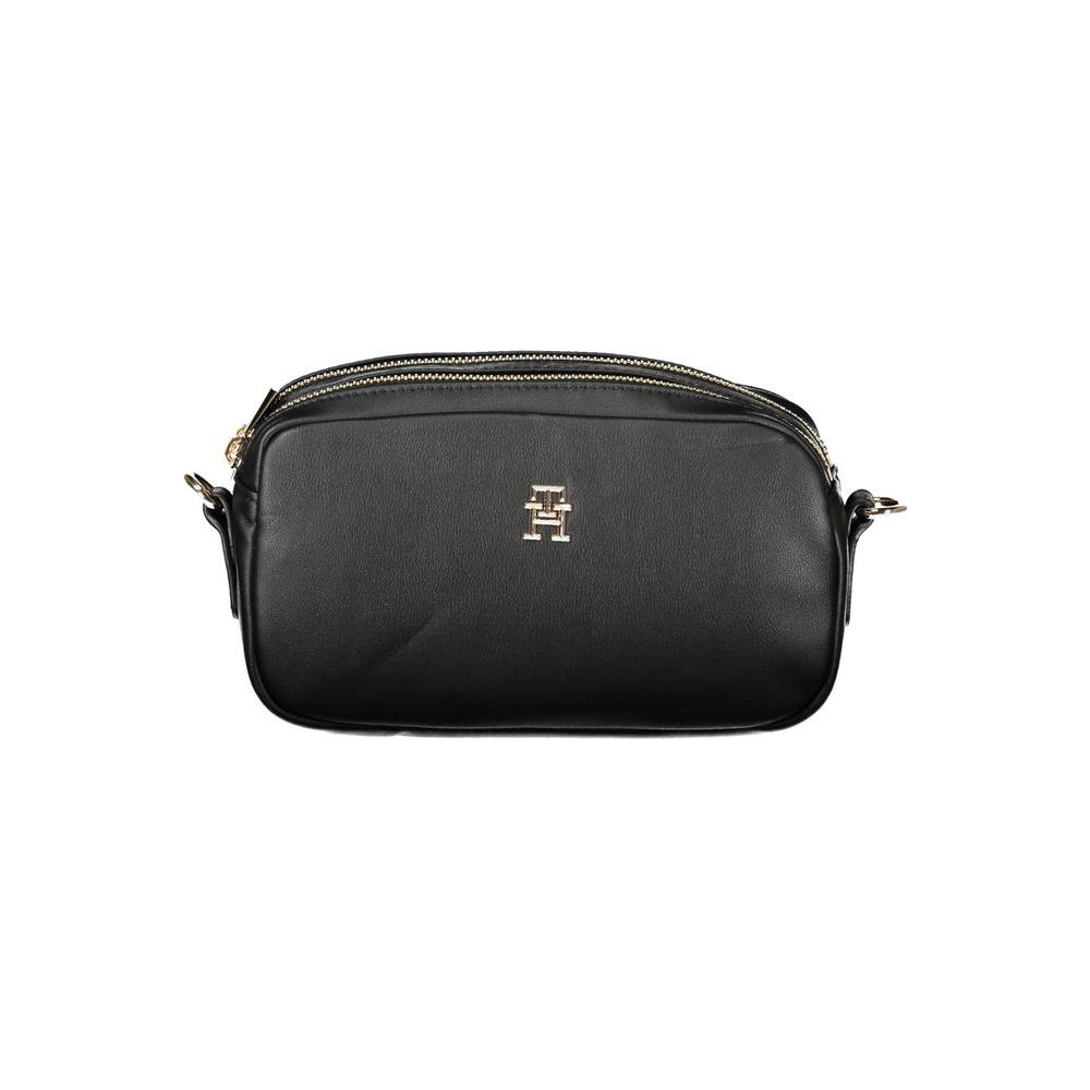 Tommy Hilfiger Black Polyester Women Handbag Tommy Hilfiger Dark Slate Gray