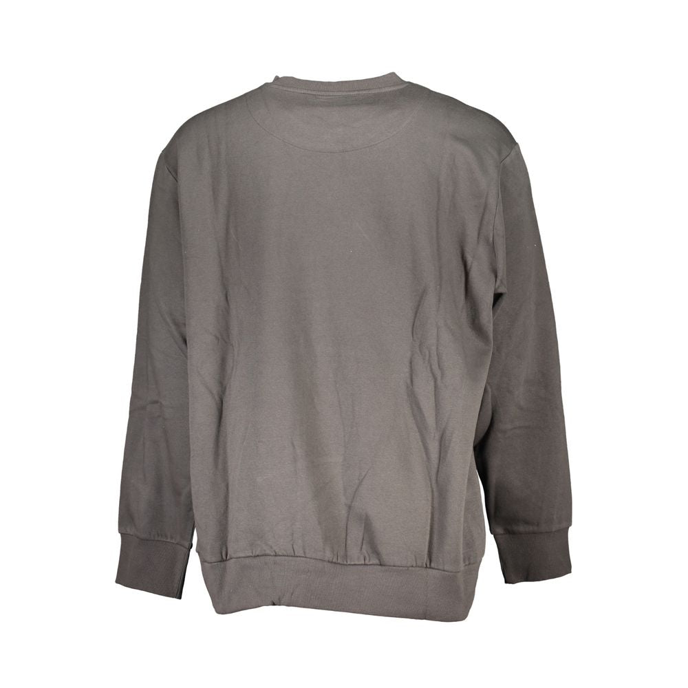 U.S. Grand Polo Gray Cotton Mens Sweater U.S. Grand Polo Dim Gray