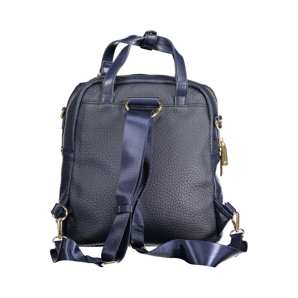 Valentino Bags Blue Polyethylene Women Backpack Valentino Bags Dim Gray