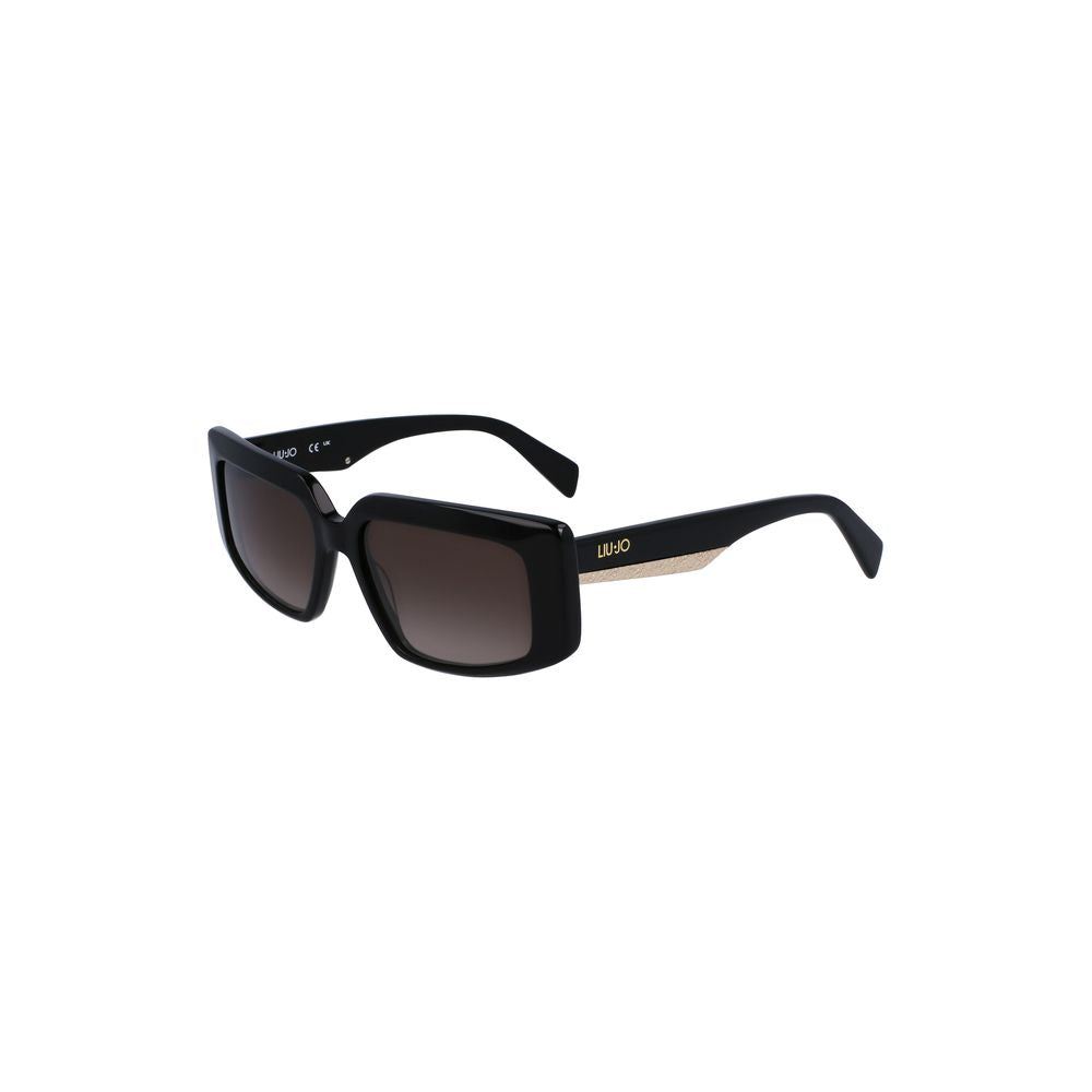 Liu Jo Black Acetate Sunglasses Liu Jo Dark Slate Gray