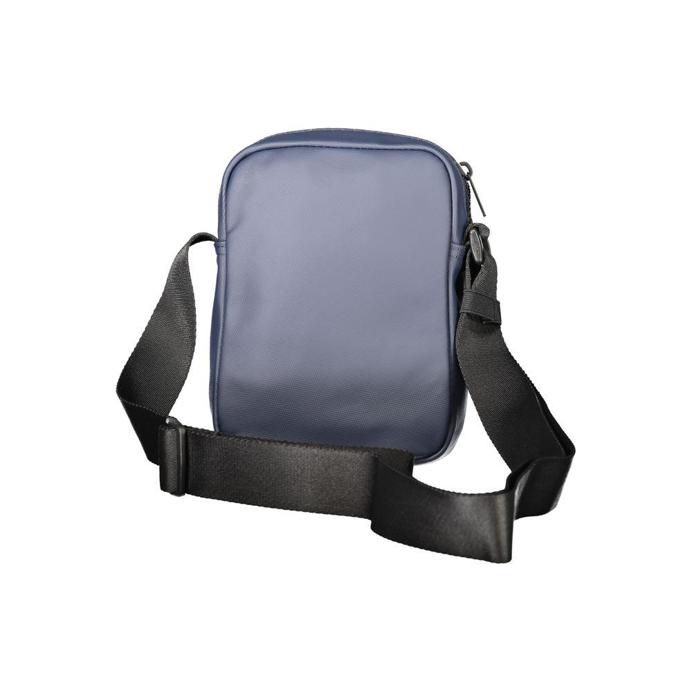 Tommy Hilfiger Blue Polyester Men Shoulder Bag Tommy Hilfiger Dim Gray
