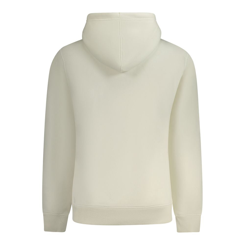 Calvin Klein White Cotton Men Sweater Calvin Klein Gray