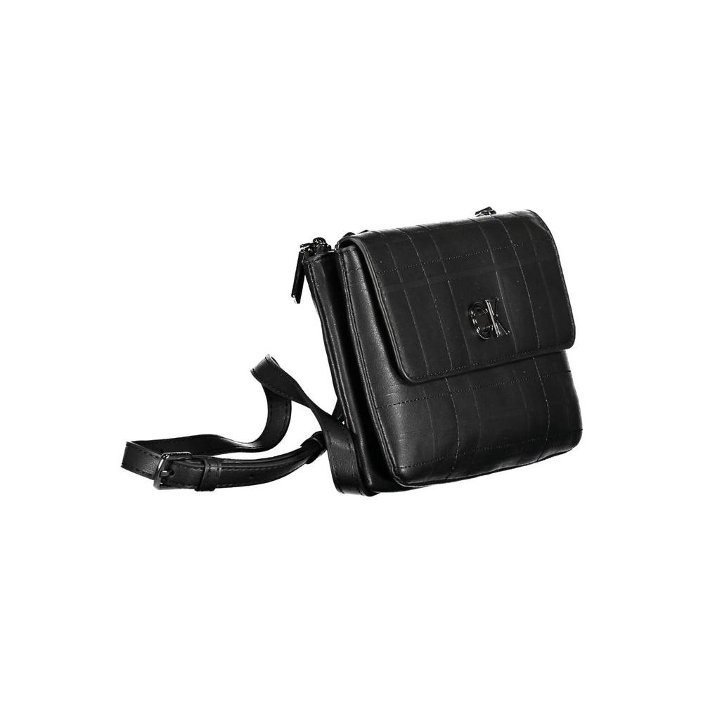Calvin Klein Black Polyester Women Handbag Calvin Klein Dark Slate Gray