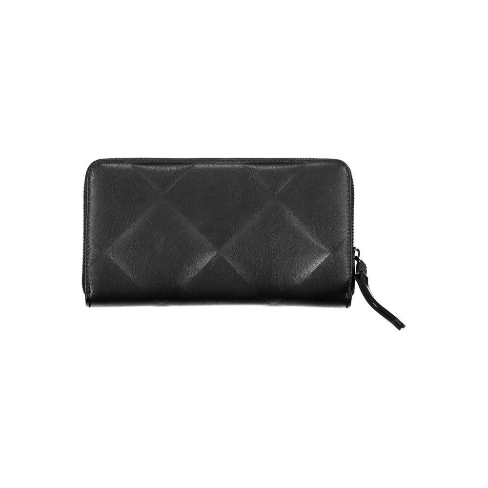 Calvin Klein Sleek Black RFID Blocking Wallet with Logo Calvin Klein Dark Slate Gray
