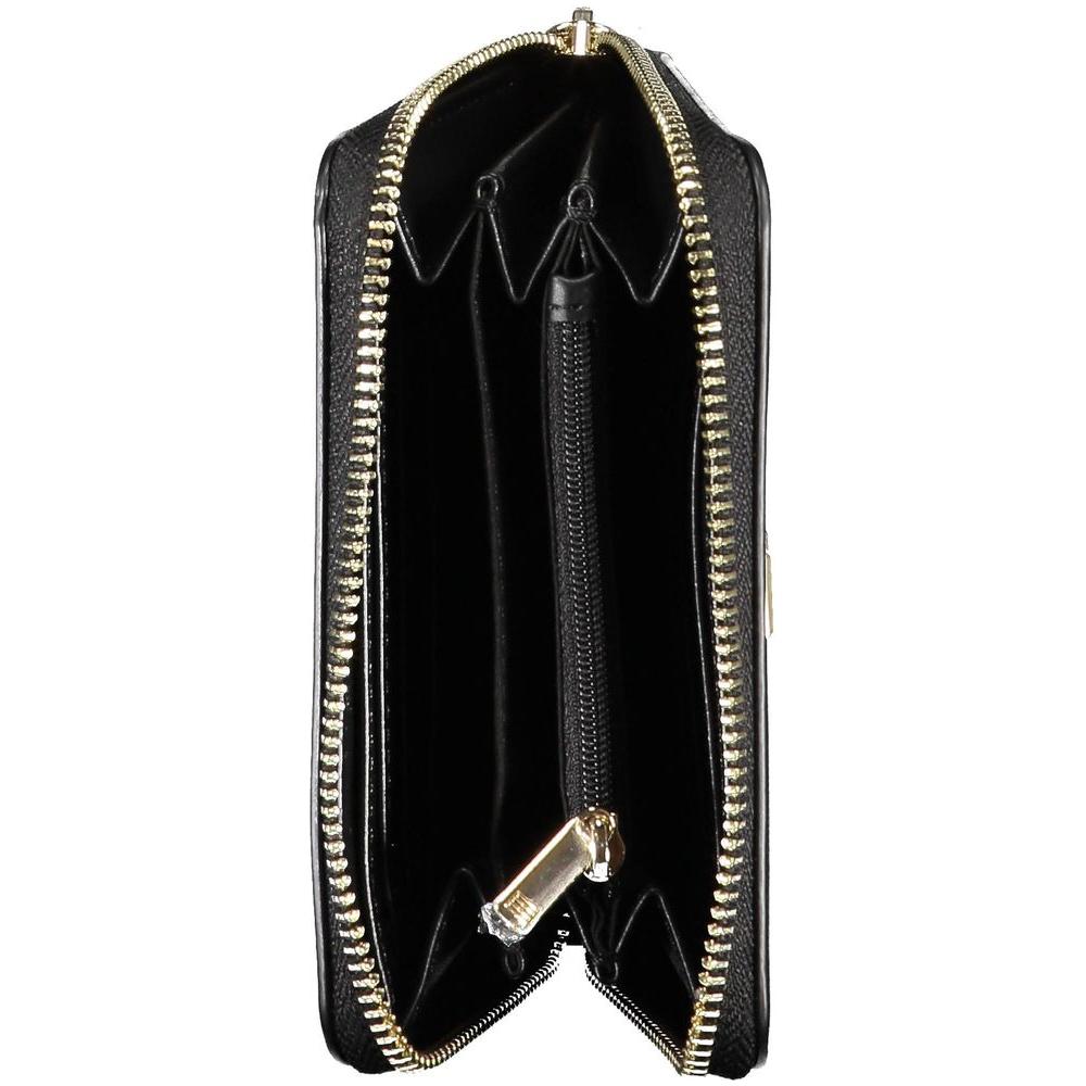 Tommy Hilfiger Black Polyethylene Women Wallet Tommy Hilfiger Black