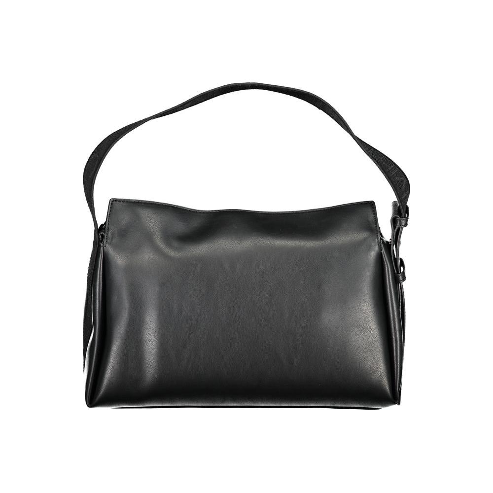Calvin Klein Black Polyester Handbag Calvin Klein Dark Slate Gray