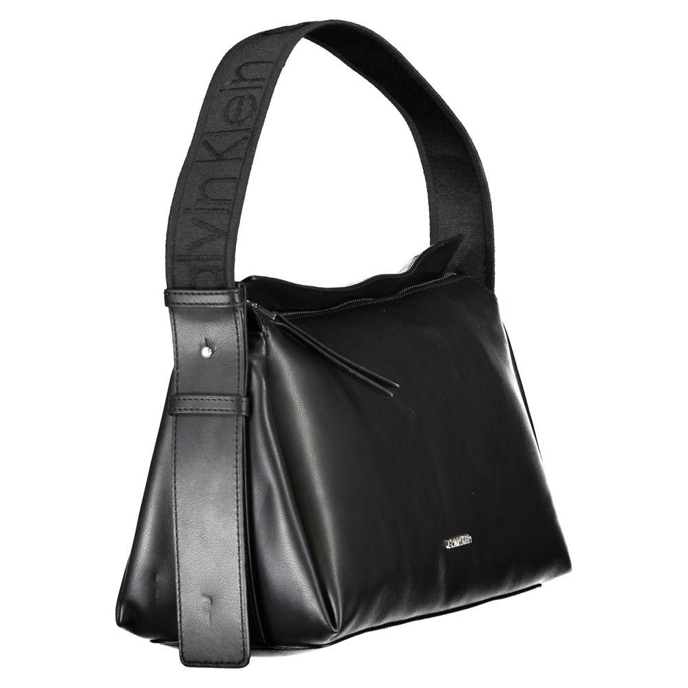 Calvin Klein Black Polyester Handbag Calvin Klein Dark Slate Gray