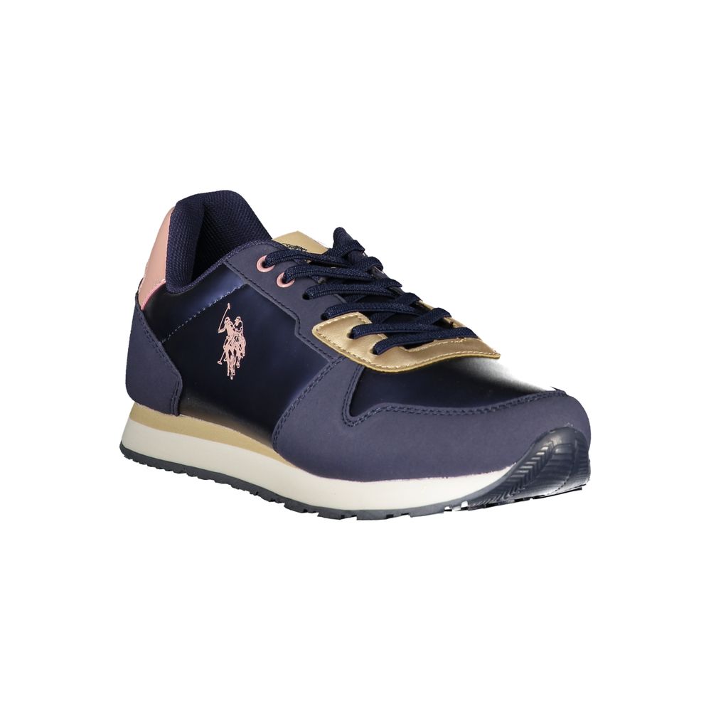 U.S. POLO ASSN. Blue Polyester Sneaker U.S. POLO ASSN. Dark Slate Gray