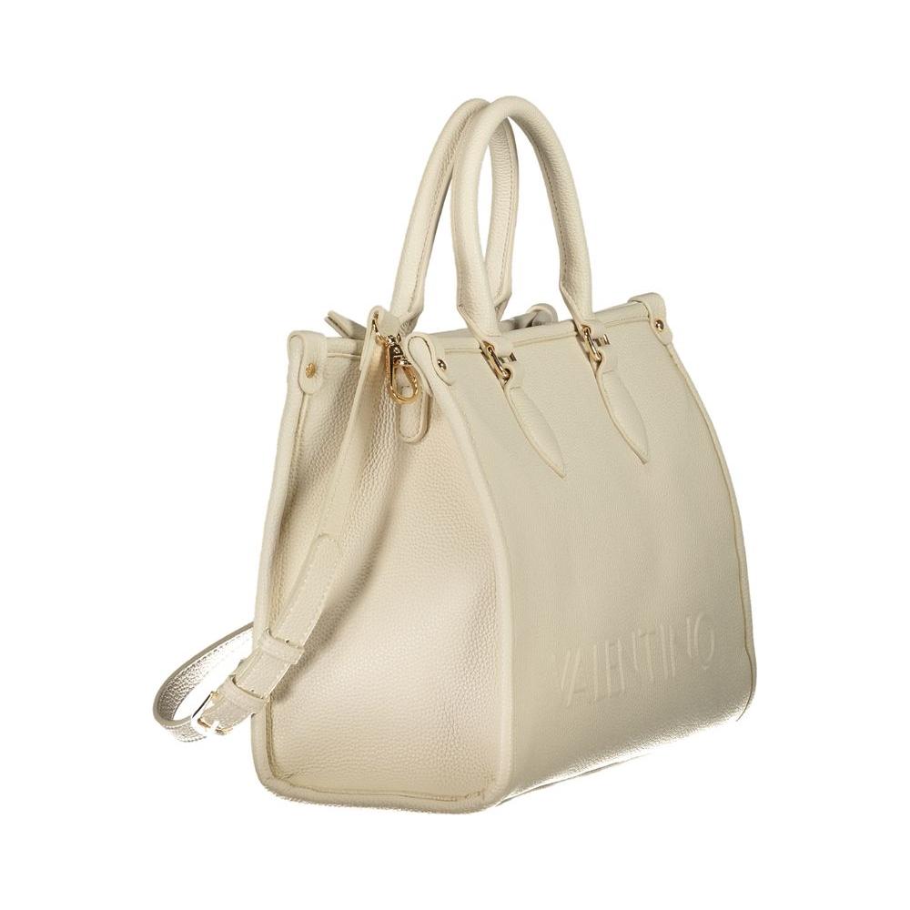 Valentino Bags Beige Polyethylene Handbag Valentino Bags Gray