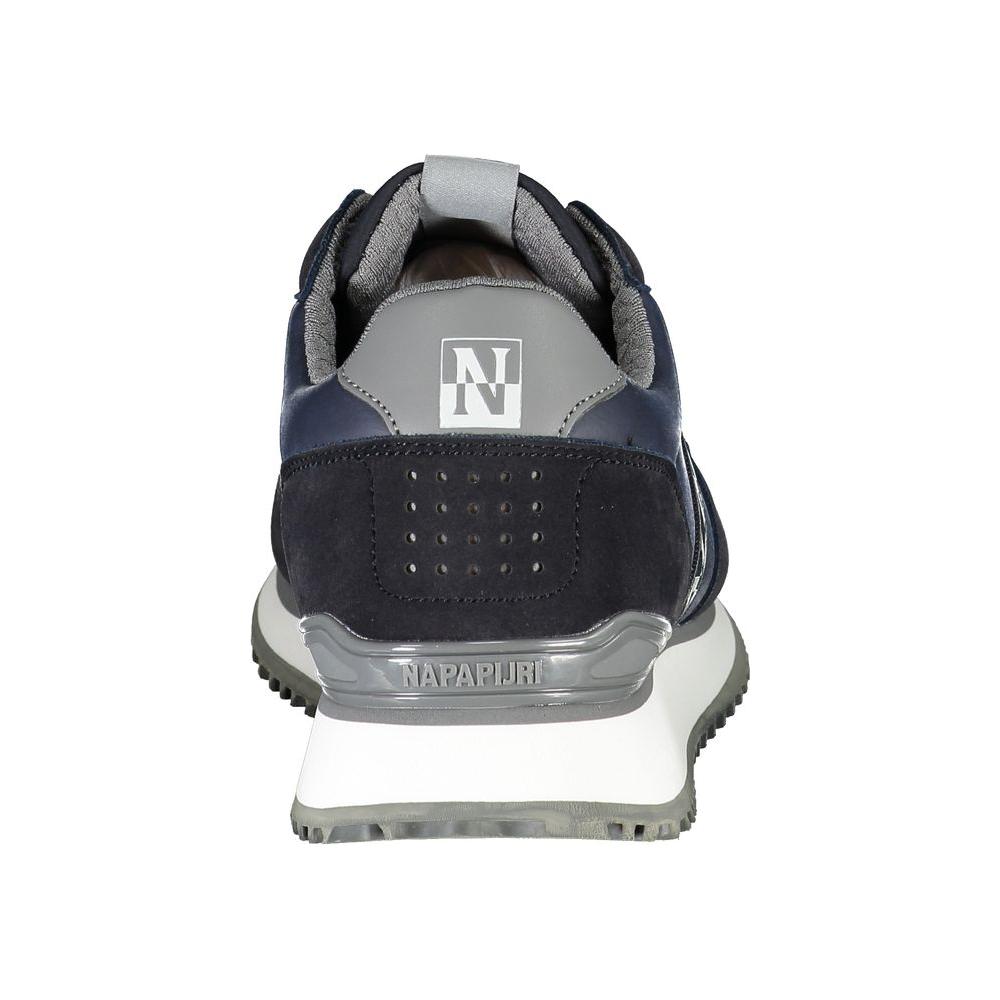 Napapijri Sleek Contrasting Sneakers with Signature Style Napapijri Dark Slate Gray