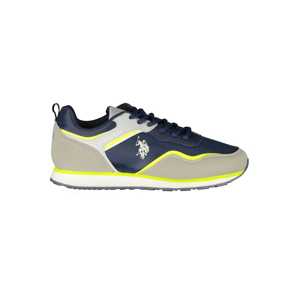 U.S. POLO ASSN. Blue Polyester Sneaker U.S. POLO ASSN. Gray