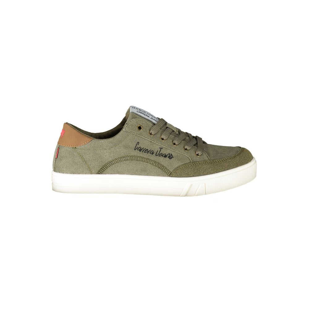Carrera Green Polyester Sneaker Carrera Dim Gray