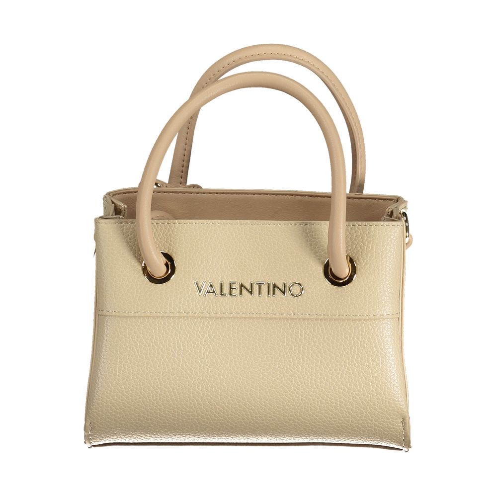 Valentino Bags Beige Polyethylene Handbag Valentino Bags Tan