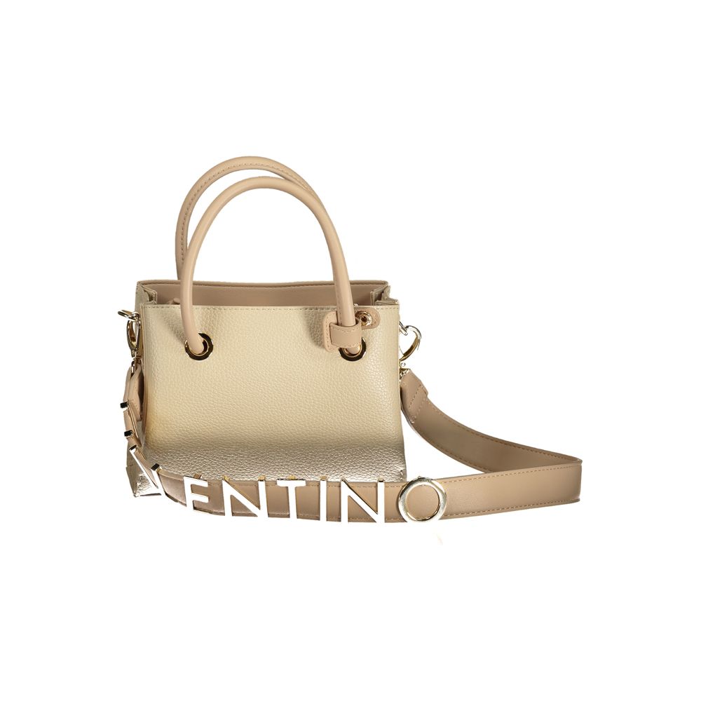 Valentino Bags Beige Polyethylene Handbag Valentino Bags Rosy Brown