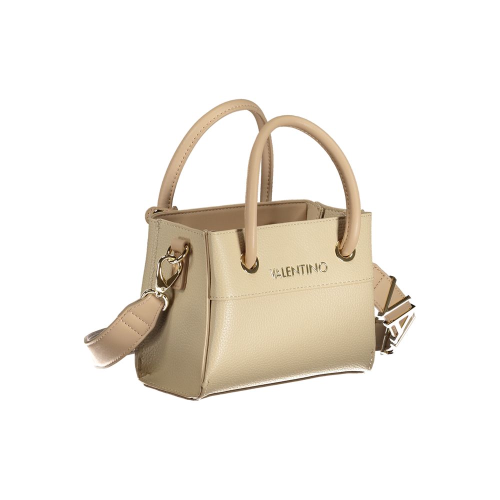 Valentino Bags Beige Polyethylene Handbag Valentino Bags Tan