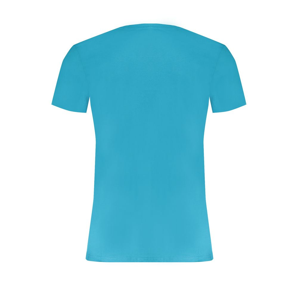 Trussardi Light Blue Cotton Men T-Shirt Trussardi Light Sea Green