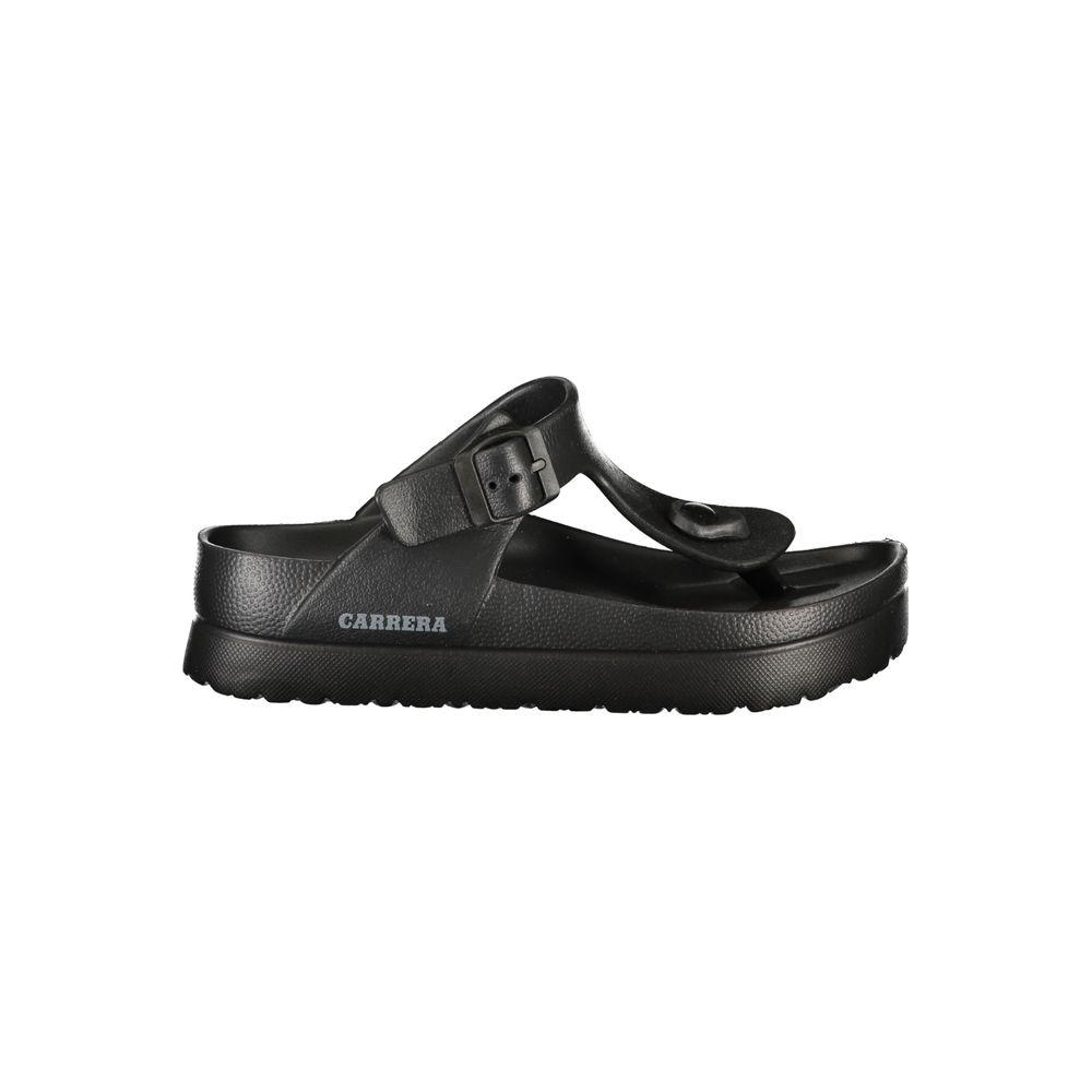 Carrera Black Polyethylene Sandal Carrera Dark Slate Gray