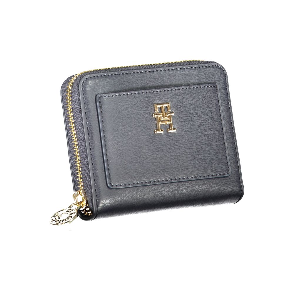 Tommy Hilfiger Blue Polyethylene Wallet Tommy Hilfiger Dim Gray