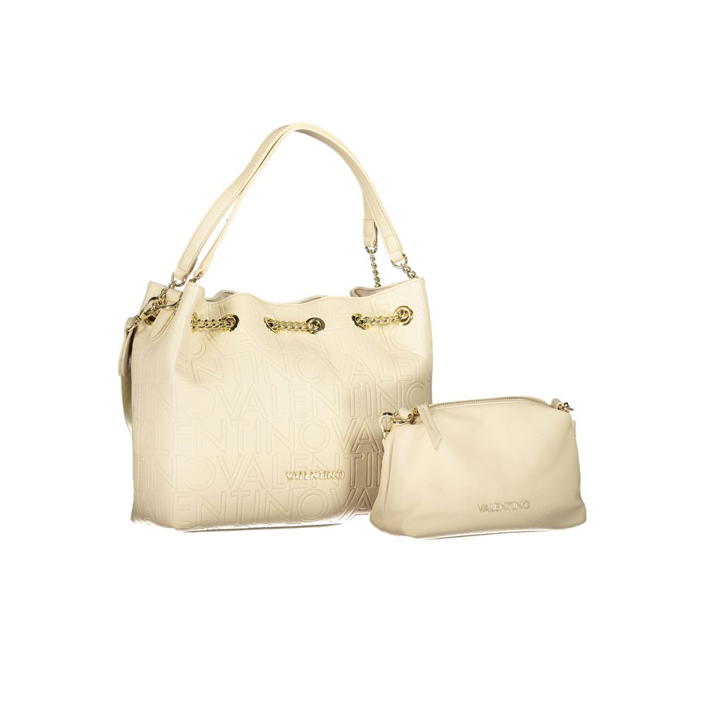 Valentino Bags Beige Polyethylene Handbag Valentino Bags Wheat