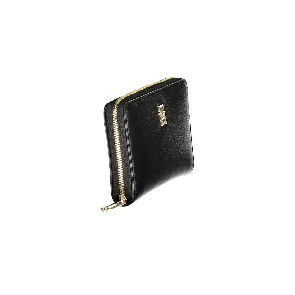 Tommy Hilfiger Black Polyethylene Women Wallet Tommy Hilfiger Dark Slate Gray