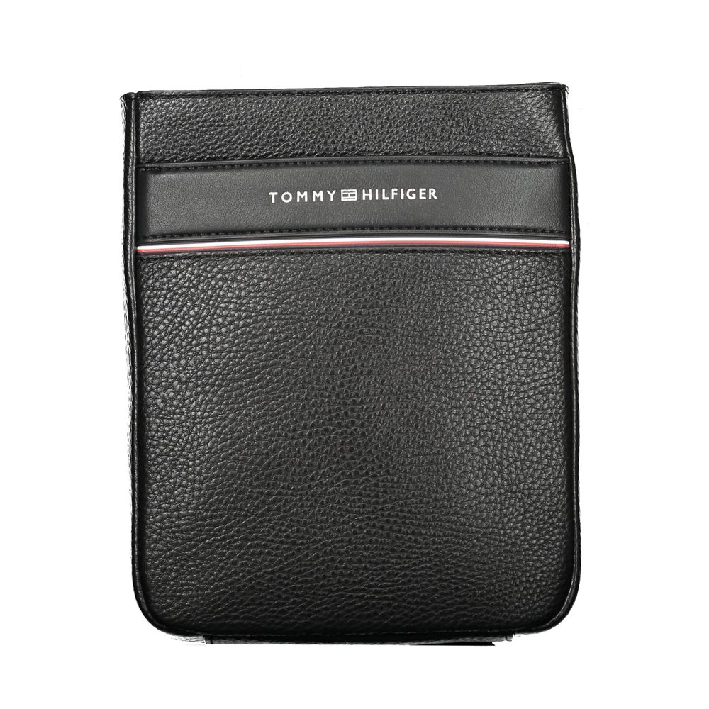 Tommy Hilfiger Black Polyethylene Men Shoulder Bag Tommy Hilfiger Dark Slate Gray