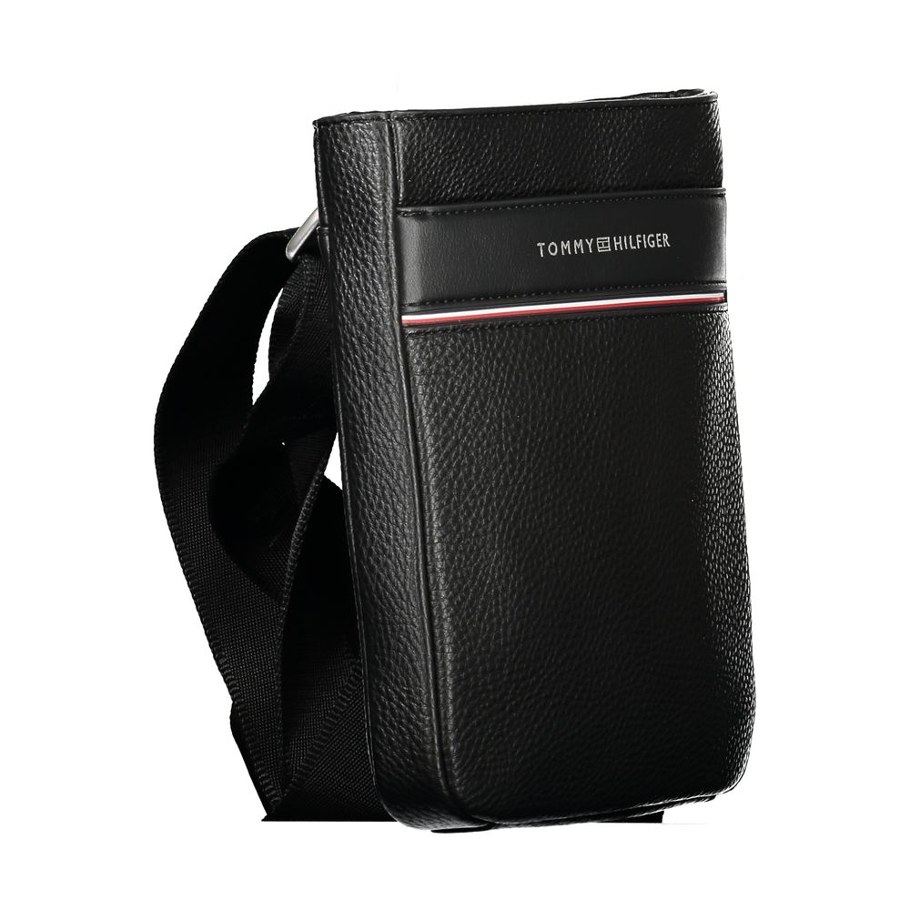 Tommy Hilfiger Black Polyethylene Men Shoulder Bag Tommy Hilfiger Black
