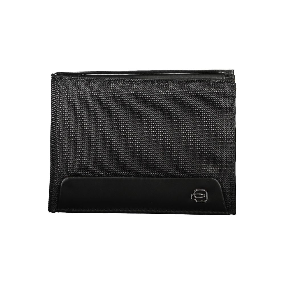 Piquadro Sophisticated Bi-Fold RFID-Safe Wallet Piquadro Black