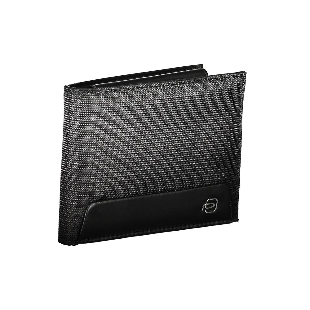 Piquadro Sophisticated Bi-Fold RFID-Safe Wallet Piquadro Black