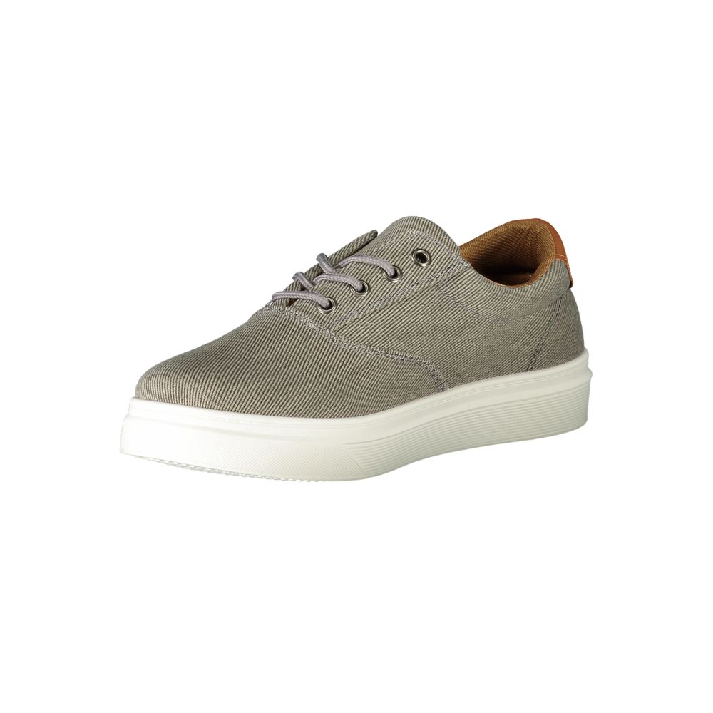 Carrera Gray Polyester Men Sneaker