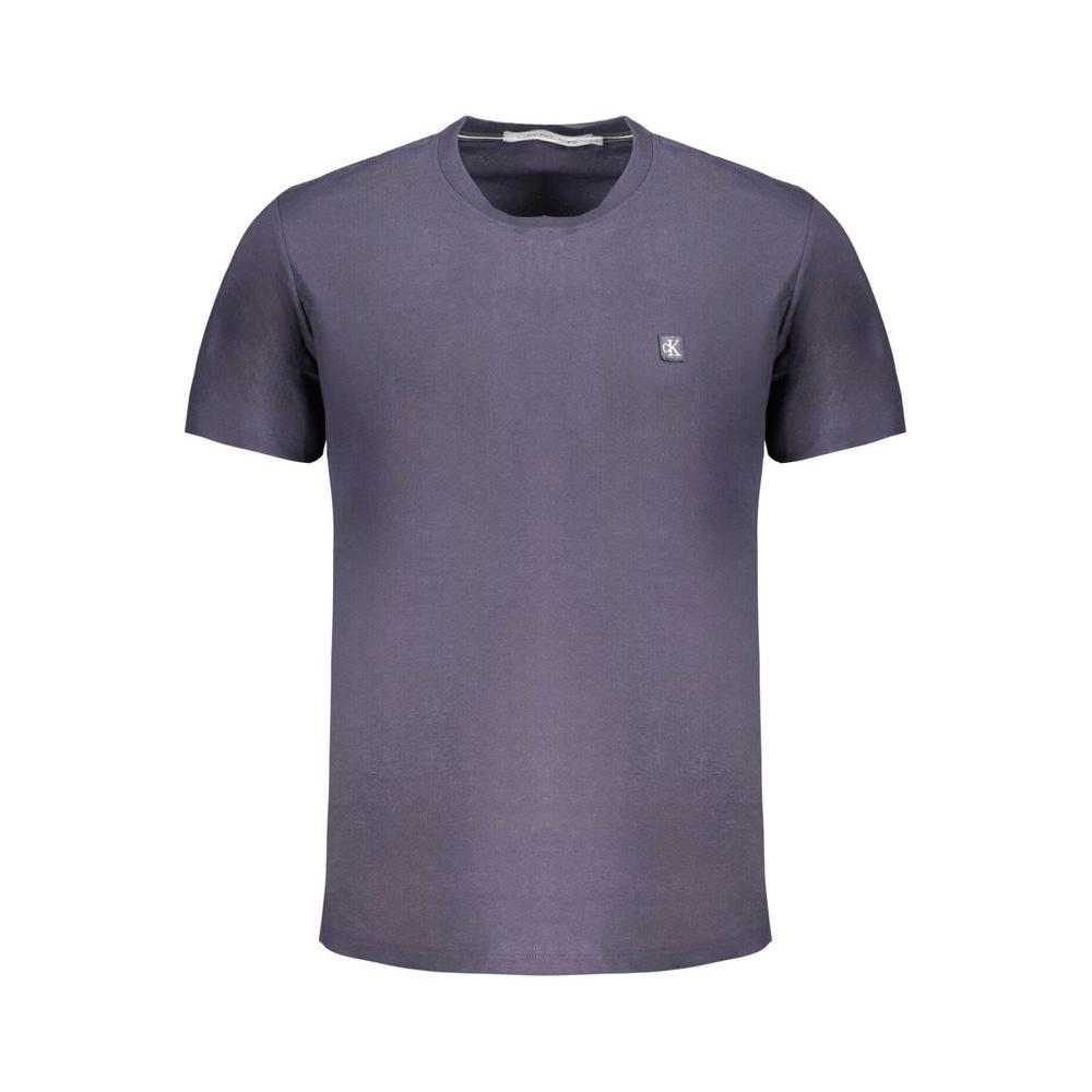 Calvin Klein Blue Cotton T-Shirt