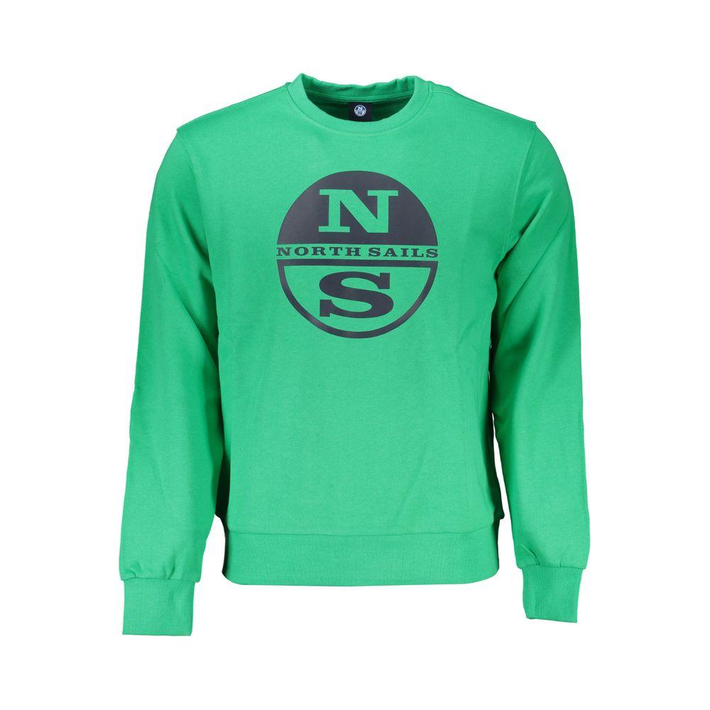North Sails Green Cotton Sweater