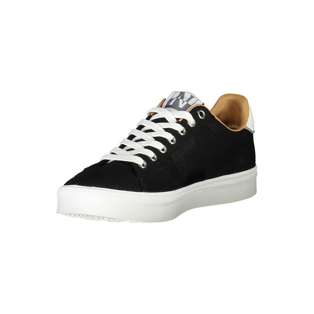 Napapijri Black Polyester Men Sneaker