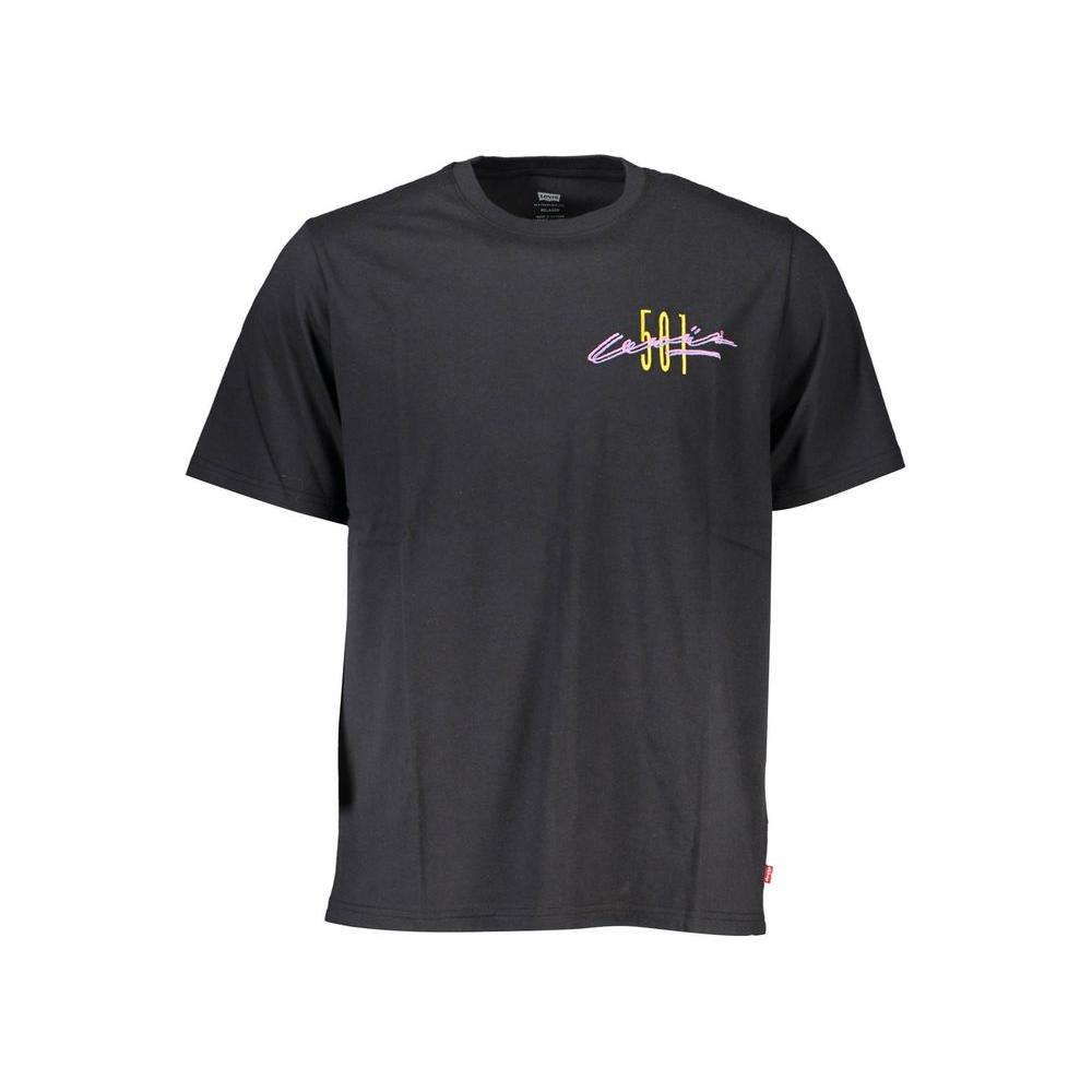 Levi's Black Cotton T-Shirt