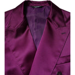 Dolce & Gabbana Purple Double Breasted Men Suit Coat Blazer KOS2313-48