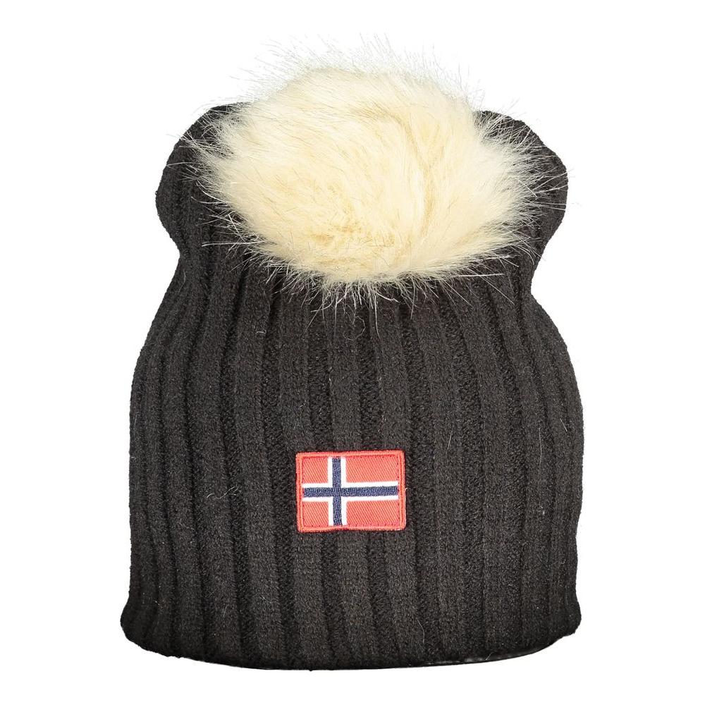 Norway 1963 Norway 1963 Black Polyester Hat NO-25537 1728,67403481248,Accessories,Black,Hats - Women - Accessories,New with tags,Norway 1963,Women,Women - Accessories