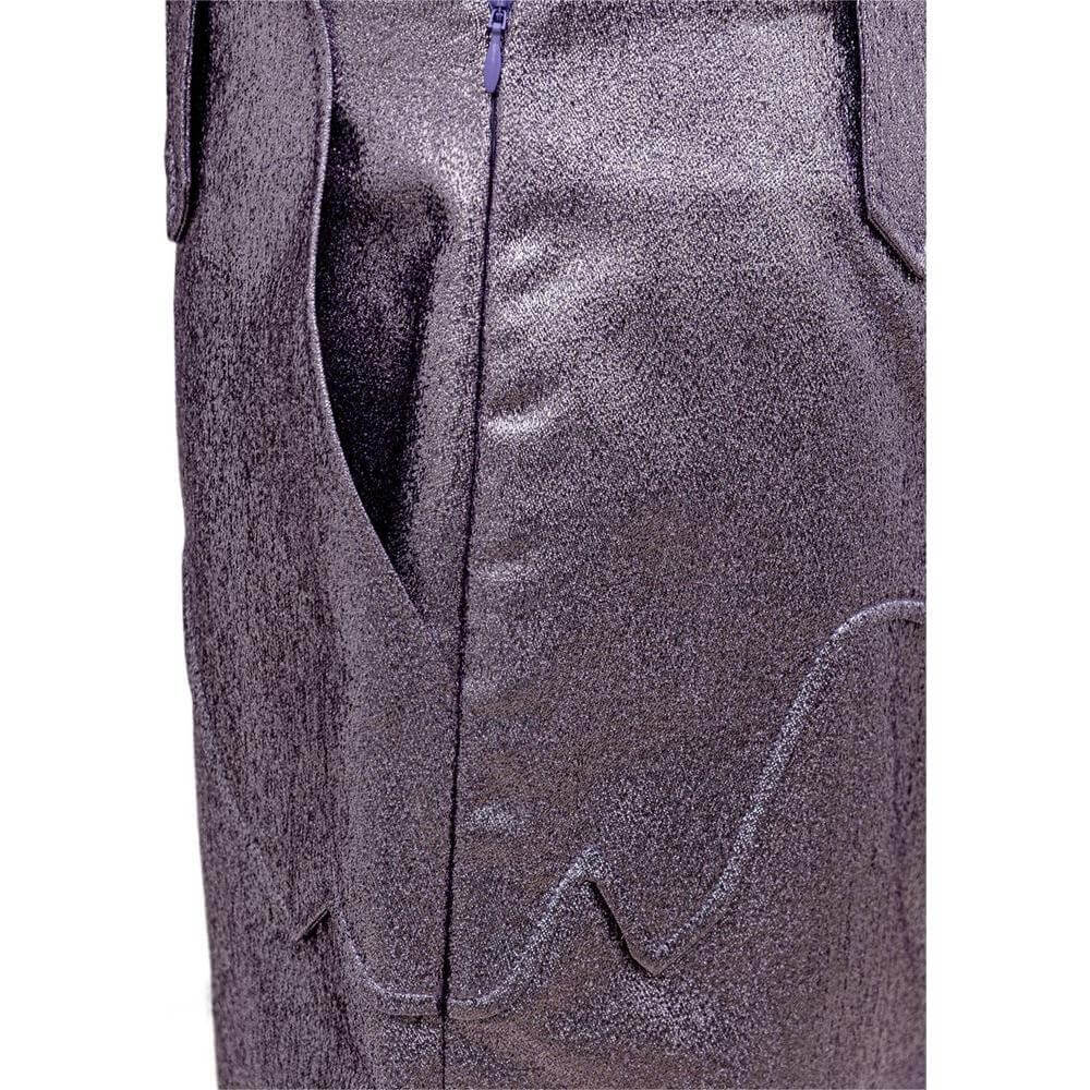 Tom Ford Purple Polyamide Skirt TO-931120051588-IT40|S