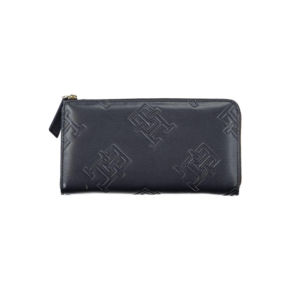 Tommy Hilfiger Tommy Hilfiger Elegant Blue Zip-Around Wallet TO-27155 1728,67403481248,Bags,Blue,New with tags,Tommy Hilfiger,Wallets - Women - Bags,Women,Women - Bags