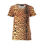 Cavalli Class Cavalli Class Orange Cotton Tops & T-Shirt CA-26768-XS 1728,67403481248,Cavalli Class,Clothing,M,New with tags,Orange,S,Tops & T-Shirts - Women - Clothing,Women,Women - Clothing,XS,XXL
