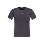 Rifle Blue Cotton Men T-Shirt