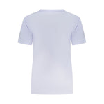 Converse Purple Cotton Women T-Shirt CO-38359-XS