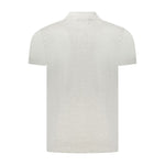 Cavalli Class Gray Cotton Polo Shirt