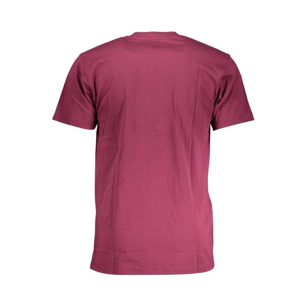 Vans Purple Cotton Men T-Shirt VA-37316-XS