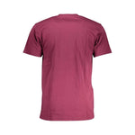 Vans Purple Cotton Men T-Shirt VA-37316-XS