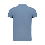 Norway 1963 Blue Cotton Polo Shirt NO-35497-S