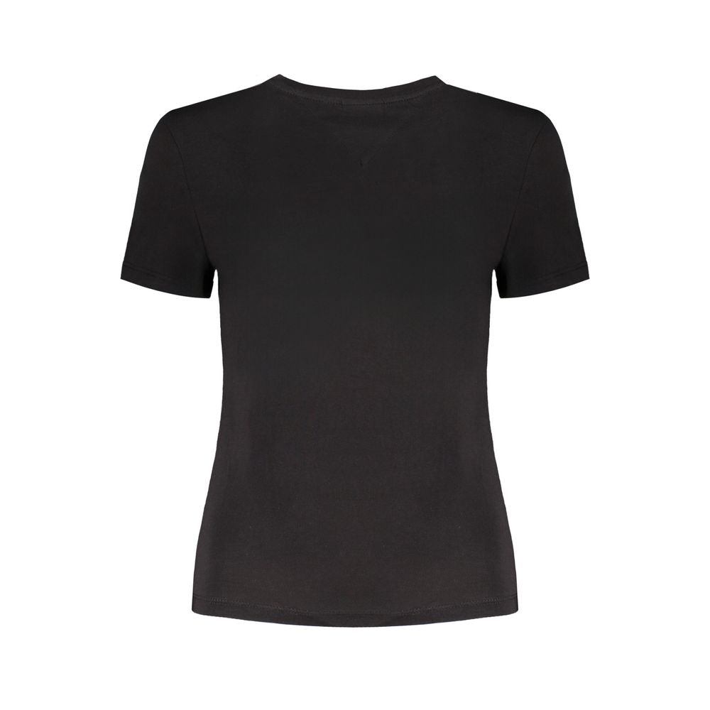 Tommy Hilfiger-Tommy Hilfiger Black Cotton Tops & T-Shirt-1728,67403481248,Black,Clothing,New with tags,Tommy Hilfiger,Tops & T-Shirts - Women - Clothing,Women,Women - Clothing,XL-TO-31443-XL