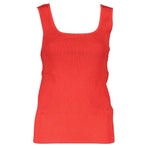 Tommy Hilfiger Red Modal Tops & T-Shirt TO-18619-S
